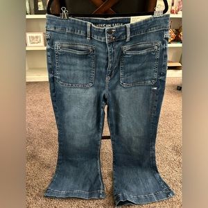 NWT Super High Rise Flare American Eagle Jeans